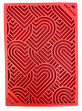 Love eMat - Enrichment Lick Mat for Dogs and Cats| Heart Design | SodaPup