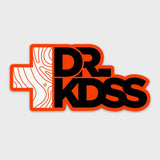 Dr. KDSS Logo Sticker – Safety Orange