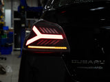 OLM Y-Spec LED Taillights (Clear Lens White Optic) - 2015-2021 WRX / STI