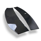 JSD Real Gloss Carbon Fiber 2-Piece Decklid Panel fits 2024+ Ford Mustang