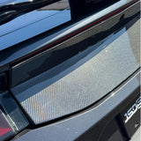 JSD Real Gloss Carbon Fiber 2-Piece Decklid Panel fits 2024+ Ford Mustang