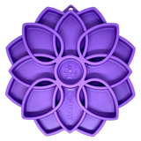 Mandala eTray Shallow Slow Feeder Dog Bowl for Enrichment | USA Made