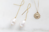 Pearl Threader Earrings