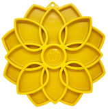 Mandala eTray Shallow Slow Feeder Dog Bowl for Enrichment | USA Made