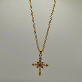 Colorful Cross Necklace