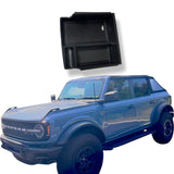 JSD Armrest Storage Insert Box for 2021+ Bronco 2/4 Door with Non-Slip Mat