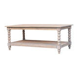Spindle Washed Coffee Table