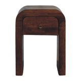 Curved Bedside Table