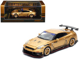 Nissan GTR (R35) Top Secret Thailand RHD (Right Hand Drive) Gold Metallic Thailand Diecast Expo 2025 Event Edition 1/64 Dieca