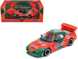 Mazda RX7 (FC3S) Pandem Aero RHD (Right Hand Drive) #55 Red and Green Hong Kong Toycar Salon 2025 Event Edition 1/64 Diecast