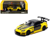 Honda S2000 RHD (Right Hand Drive) Js Racing Yellow with Carbon Hood and Top with Graphics Tokyo Auto Salon Kuala Lumpur 202