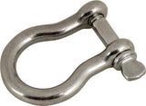 Stainless Cast 316 Bow Shackle - 5/