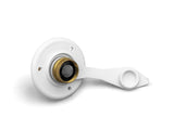Flush Wtr Flange W/Br Valve