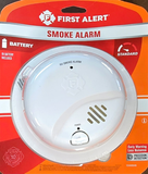 BATTERY POWERED SMOKE ALARM WITH RE
