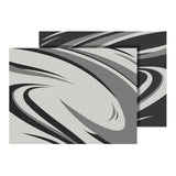 Mat Mod Swish Black/Grey 9 X 12