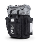 Pannier Bag Blk W/Whte Logo