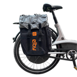 Pannier Bag Black W/Orange Logo