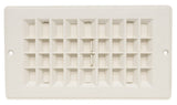 Floor Reg Damp 4 White