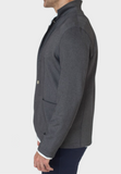 In-Flight Stretch Blazer - Charcoal Gray