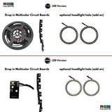 Infiniti Q50 Multicolor Flow DRL Boards (2014-2024)