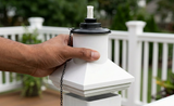BuzzCaps (12) Twelve Pack - The Original Mosquito Repellent Outdoor Torch Post Cap
