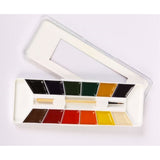Jack Richeson 38011 Yarka Student Semi Moist Watercolor, Set Of 12