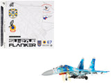 Sukhoi Su27UB Flanker Aircraft 831st Tactical Aviation Brigade (2017) Ukrainian Air Forces 1/72 Diecast Model by JC Wings