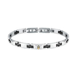 Maserati Steel And Ceramic Bracelet Jm424Atz49 For Men