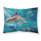 Caroline'S Treasures Liquid Metal Black Marlin Fabric Standard Pillowcases, Multicolor