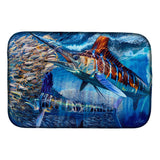 Caroline'S Treasures Jma2008Ddm Night White Marlin Dish-Drying-Mats, 14 X 21, Multicolor