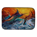Caroline'S Treasures Jma2012Ddm Reflective Chaos Blue Marlin Dish-Drying-Mats, 14 X 21, Multicolor