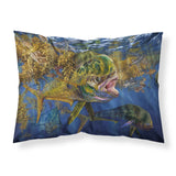 Caroline'S Treasures Seaweed Salad Mahi Fabric Standard Pillowcases, Multicolor