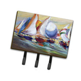 Caroline'S Treasures Jmk1040Th68 Sailboat Race In Dauphin Island Leash Or Key Holder, Large, Multicolor