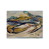 Caroline'S Treasures Jmk1092Plmt Blue Crab Fabric Placemat, Multicolor