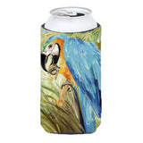 Blue Parrots Tall Boy Beverage Insulator Hugger Jmk1147Tbc