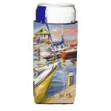 Boat Docks Sailboats Ultra Beverage Insulators For Slim Cans Jmk1151Muk