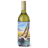 Horn Island Sailboat Race Wine Bottle Beverage Insulator Hugger Jmk1159Literk