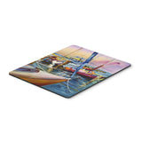 Caroline'S Treasures Purple Sailboats Mouse Pad/Hot Pad/Trivet (Jmk1165Mp)