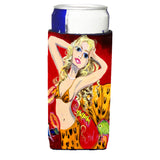 Red Mermaid Ultra Beverage Insulators For Slim Cans Jmk1181Muk