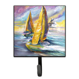 Caroline'S Treasures Jmk1234Sh4 Middle Bay Lighthouse Sailboats Leash Or Key Holder, Small, Multicolor