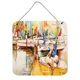 Caroline'S Treasures Pelicans And Sailboats Wall Or Door Hanging Prints, 6 X 6