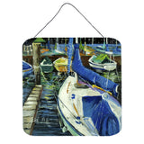 Caroline'S Treasures Sailboats Wall Or Door Hanging Prints, 6 X 6