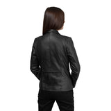 Fleur Women's Lambskin Leather Jacket