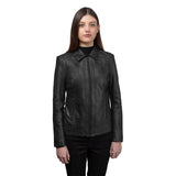Fleur Women's Lambskin Leather Jacket