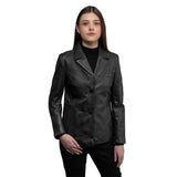 Jill Women's Lambskin Leather Blazer