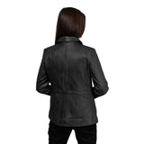 Jill Women's Lambskin Leather Blazer
