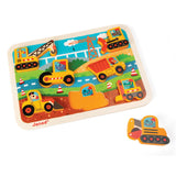 Janod Construction Site Chunky Puzzle