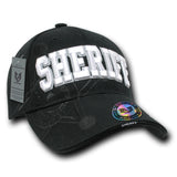 Shadow Law Enf. Caps, Sheriff, Black