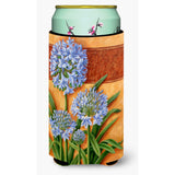 Caroline'S Treasures Agapanthus By Judith Yates Tall Boy Koozie Hugger, Multicolor