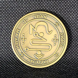 Seal of the Archangel Jophiel Coin - 72 Names of God